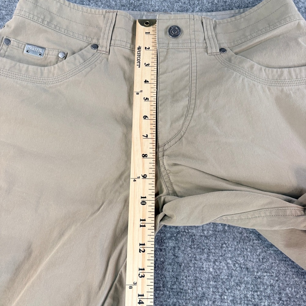 KUHL Revolvr Rogue Mens Tan Khaki Articulated Knee Hiking Outdoor Pants 31x30 - Picture 7 of 12